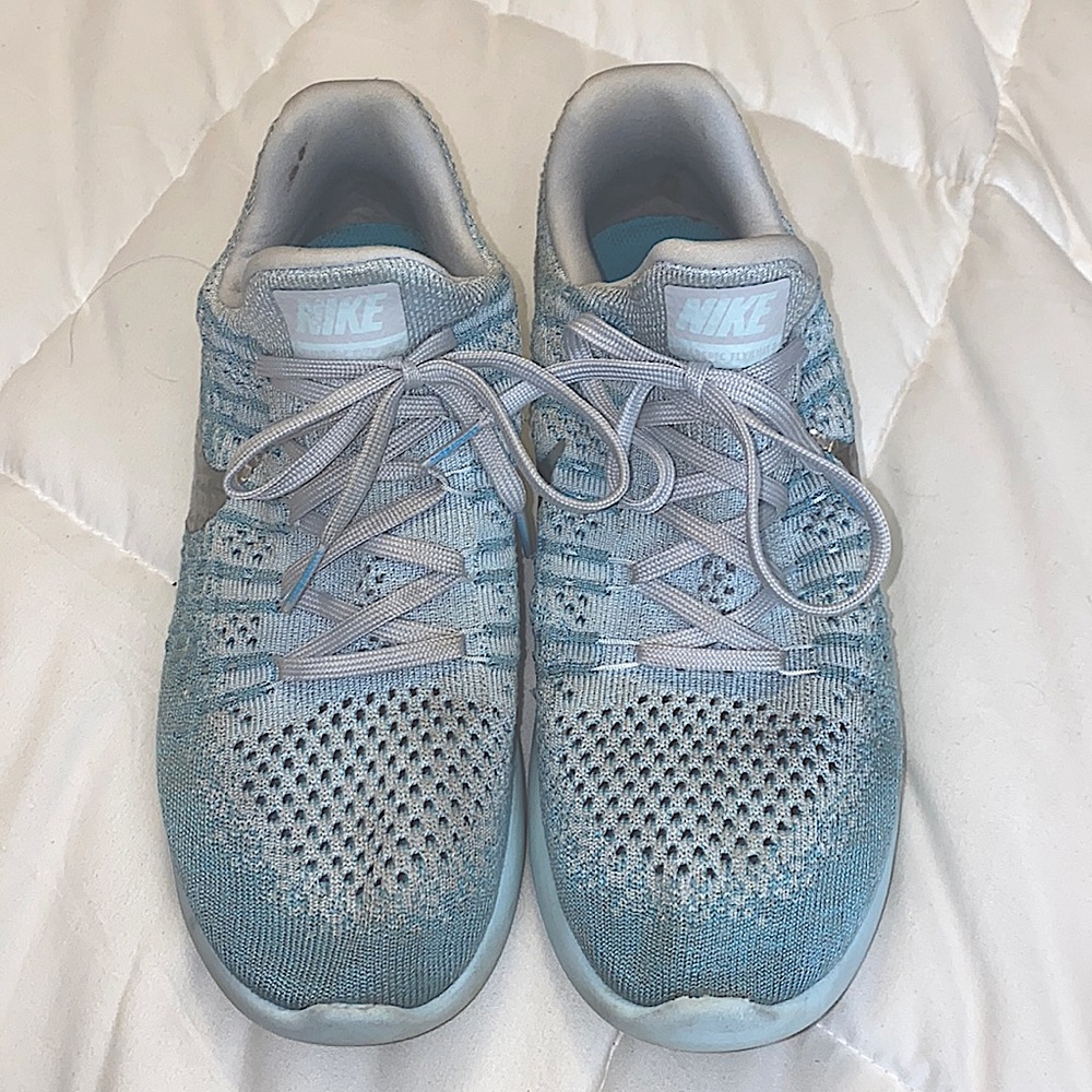 Blue Nike Tennis Shoes